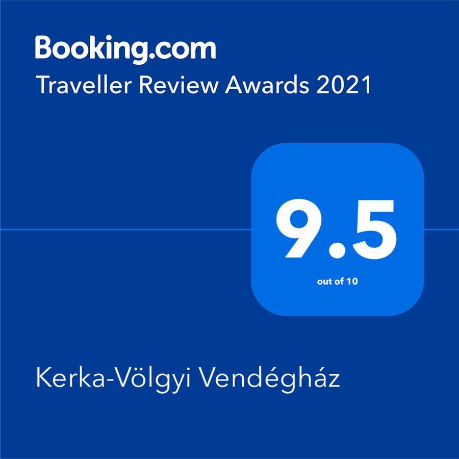 Kerka-Völgyi Vendégház Kerkaszentkiraly Exterior foto